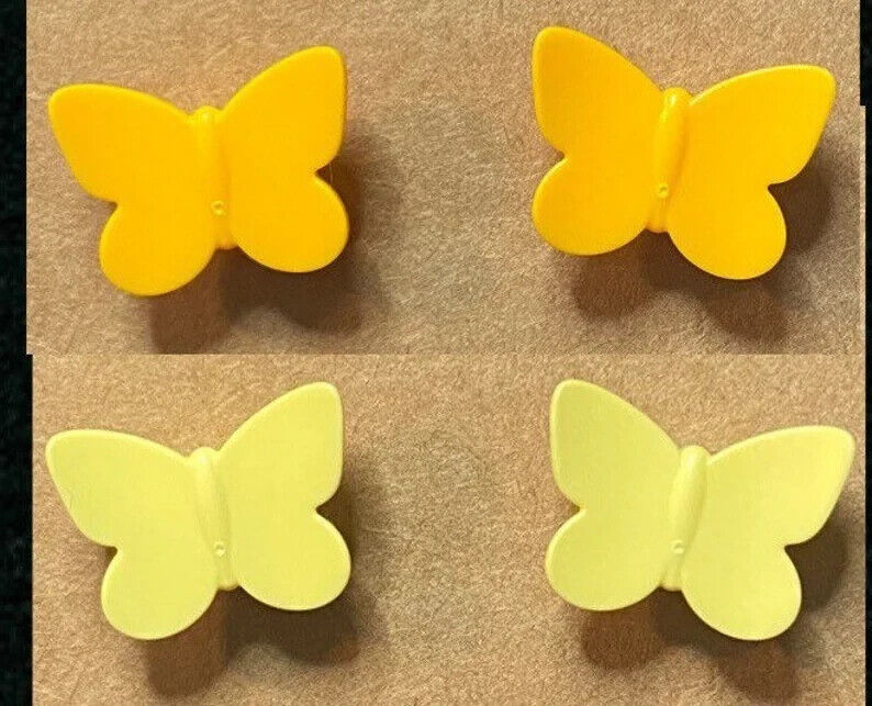 Brickohaulic Butterfly Stud Earrings Handmade with LEGO® Bricks Parts