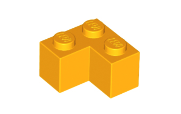 Lego Brick 2 x 2 Corner Lot Parts Pieces Building Blocks ALL COLORS