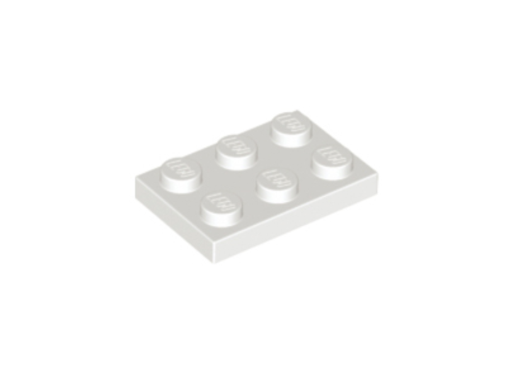 Lego Plate 2 x 3 Parts Pieces Lot Building Blocks ALL COLORS