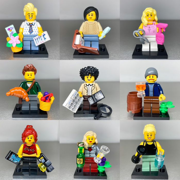 Custom Personalized Lego Minifigure - Career Collection!
