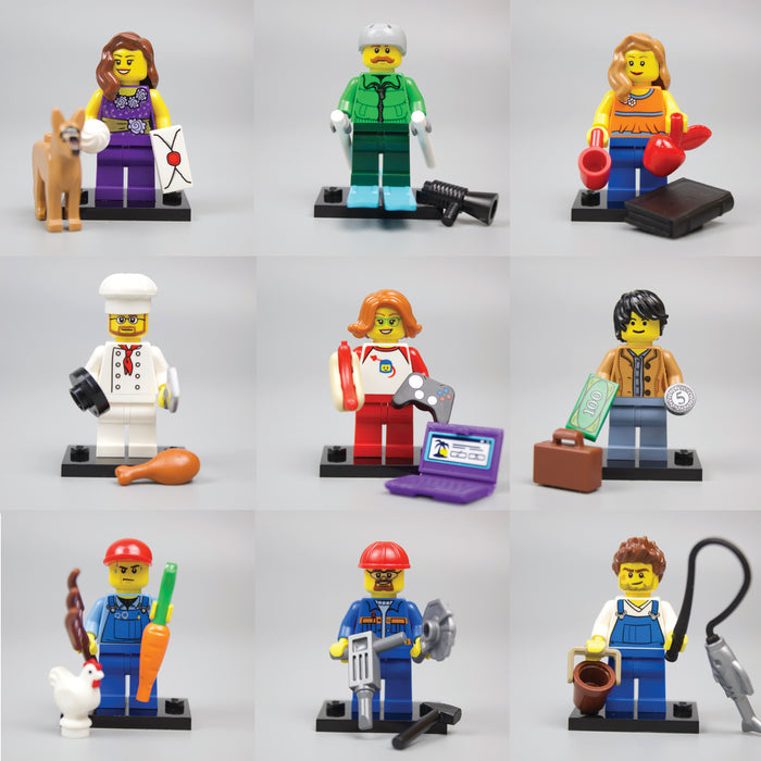 Custom Personalized Lego Minifigure - Career Collection!