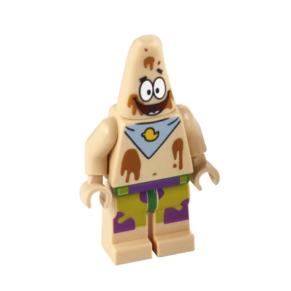 Lego Patrick 3816 Bib, Ice Cream Splotches SpongeBob SquarePants Minifigure