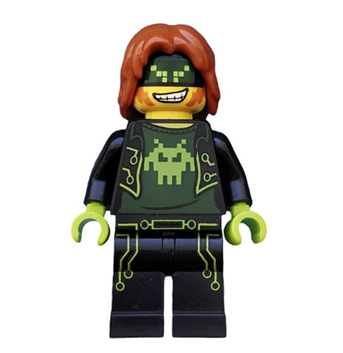 Lego Terabyte 70173 Dark Orange Hair Ultra Agents Minifigure