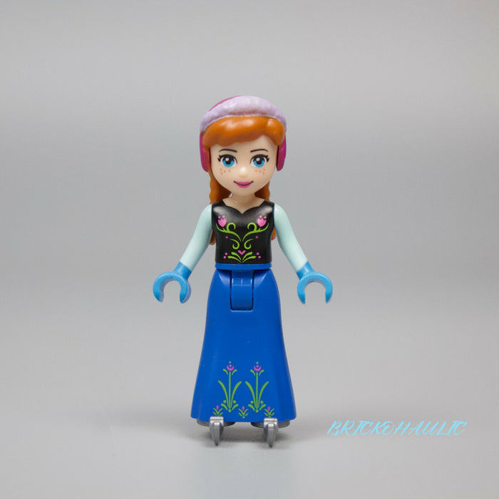 Lego Anna 10736 Ice Skates No Cape Frozen Disney Princess Minifigure