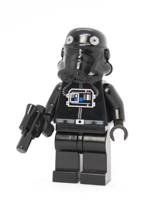 Lego TIE Fighter Pilot 4479 7146  Brown Head Star Wars Minifigure