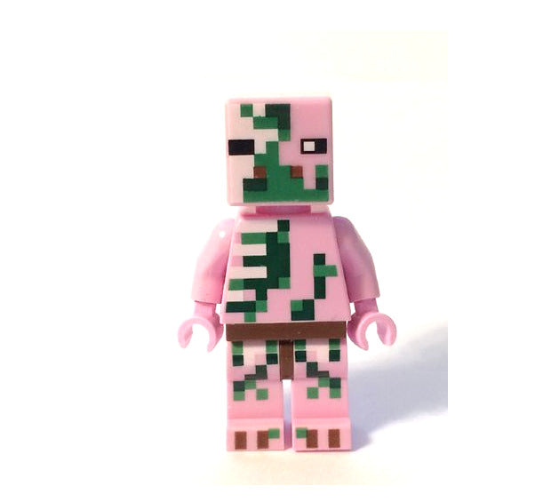 Lego Zombie Pigman 21122 21130 Minecraft Minifigure