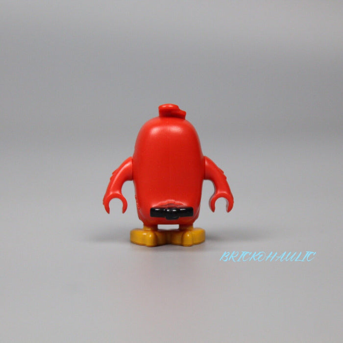 Lego Red, Annoyed, Left Eyebrow Raised 75823 The Angry Birds Movie Minifigure