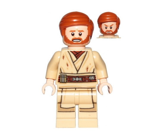 Lego Obi-Wan Kenobi 75269 75286 Dirt Stains Episode 3 Star Wars Minifigure