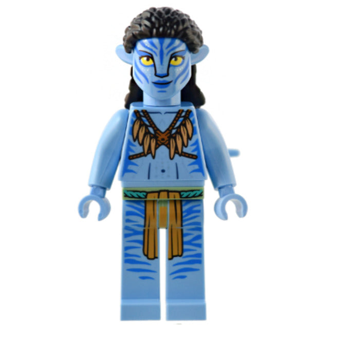 Lego Neytiri 75578 Dark Orange Straps Nougat Feather Necklace Avatar Minifigure