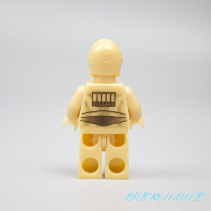 Lego C-3PO - Pearl Light Gold 7106 4475 7190 Episode 4/5/6 Star Wars Minifigure