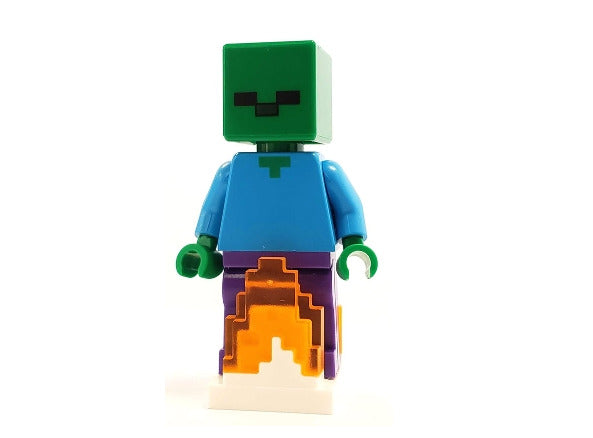 Lego Zombie 21152 Fire Base Minecraft Minifigure