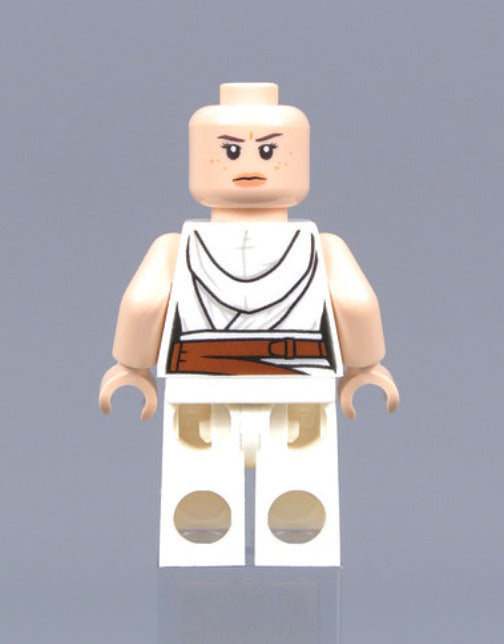 Lego Rey 75250 White Tied Robe Episode 9 Star Wars Minifigure