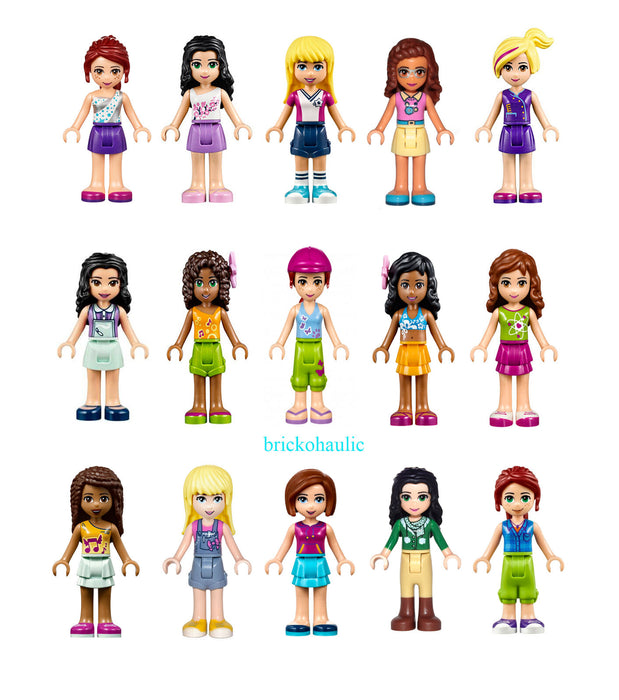 Lego 1 Friends Girl Minifigure with Accessory Random Lot 🔥 1 Figure Per Order🔥