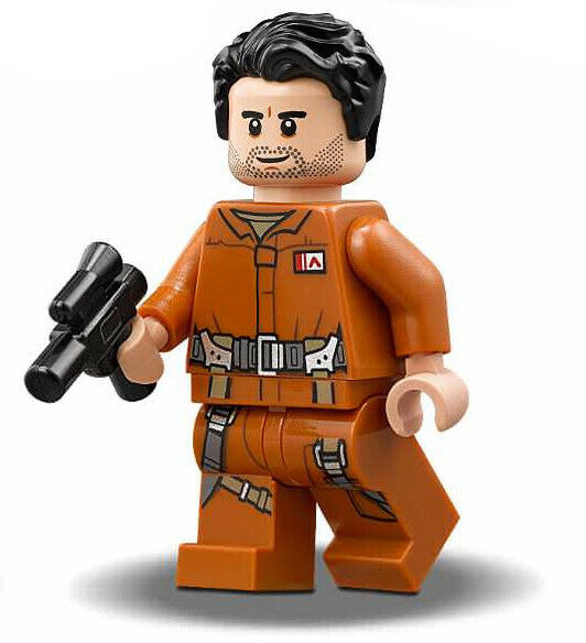 Lego Poe Dameron 75188 Jumpsuit Episode 8 Star Wars Minifigure