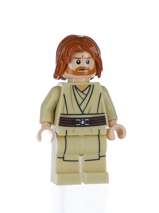 Lego Obi-Wan Kenobi 75021 Mid-Length Tousled Hair Star Wars Minifigure