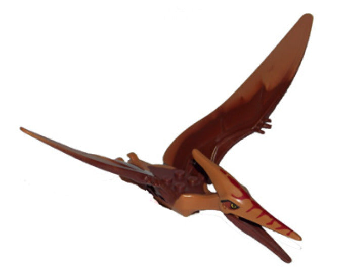 Lego Pteranodon 5883 Reddish Brown Jurassic World Minifigure Dinosaur Authentic