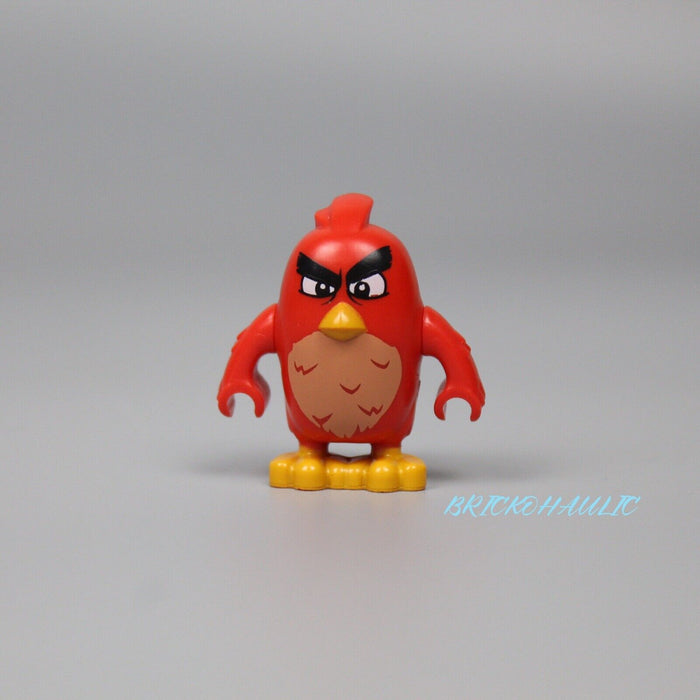 Lego Red, Annoyed, Left Eyebrow Raised 75823 The Angry Birds Movie Minifigure