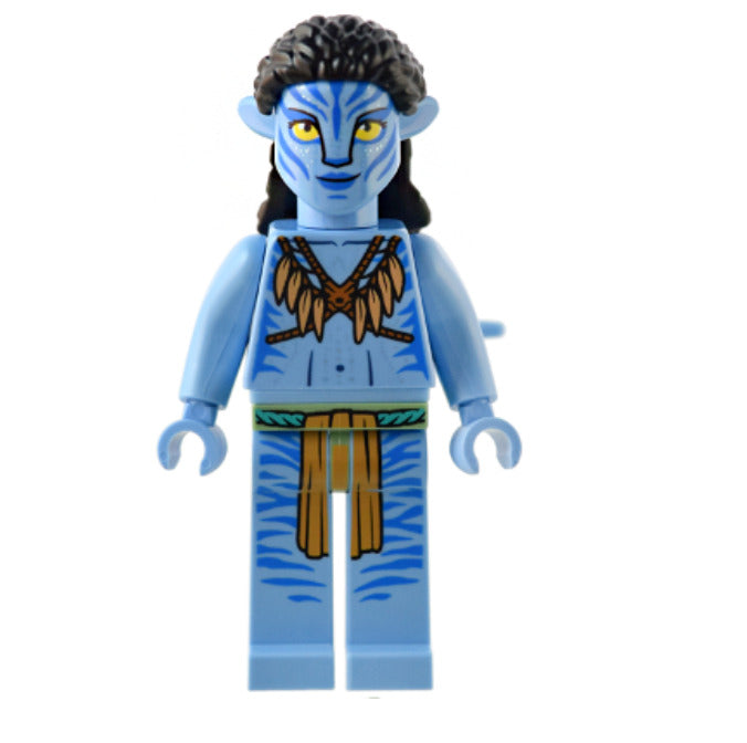 Lego Neytiri 75578 Dark Orange Straps Nougat Feather Necklace Avatar Minifigure