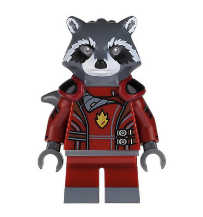 Lego Rocket Raccoon 5002145 Dark Red Outfit Polybag Super Heroes Minifigure