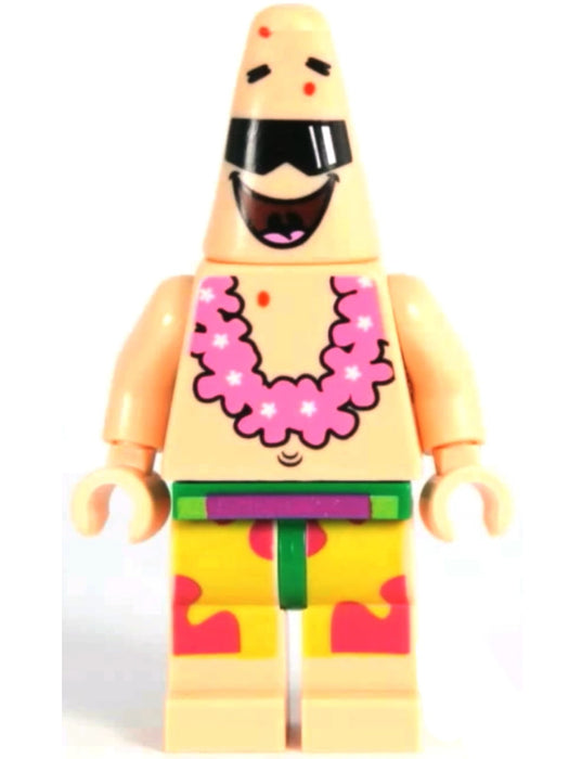 Lego Patrick 3818 Pink Lei SpongeBob SquarePants Minifigure
