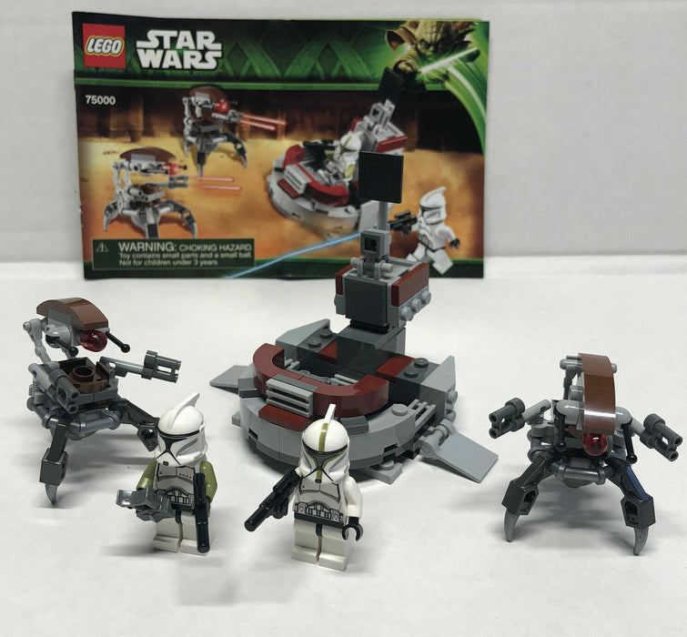 Lego Clone Troopers vs. Droidekas 75000 Episode 2 Star Wars Set