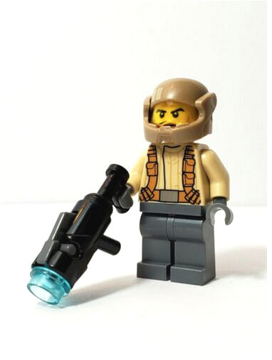 Lego Resistance Trooper 75131 Episode 7 Tan Jacket Star Wars Minifigure