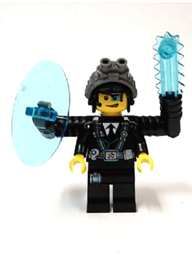 Lego Agent Curtis Bolt Complete 70163 No Sticker Ultra Agents Minifigure