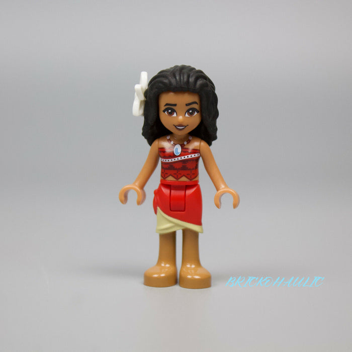 Lego Moana 41149 Red Skirt White Flower Disney Princess Minifigure