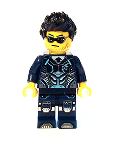 Lego Agent Steve Zeal 70167 70173 Ultra Agents Minifigure