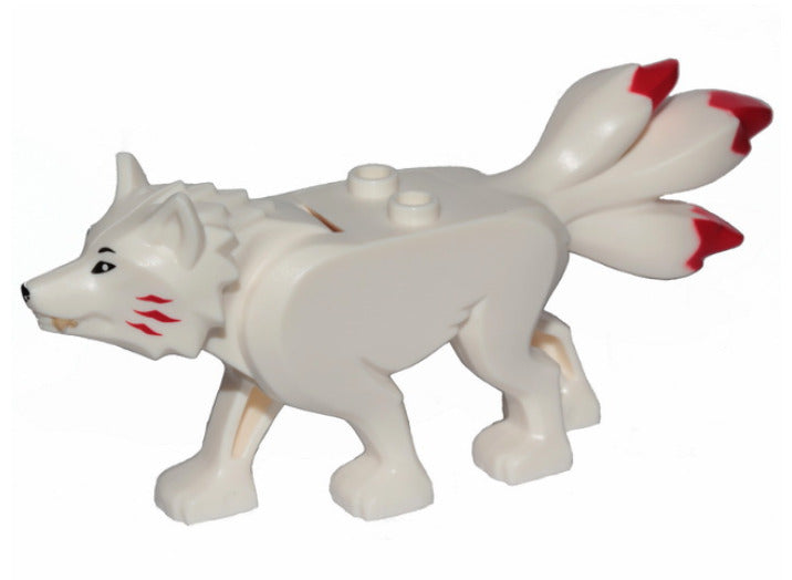 Lego White Lloyd’s Wolf 70671 Akita in Wolf Form Ninjago Figure Minifigure