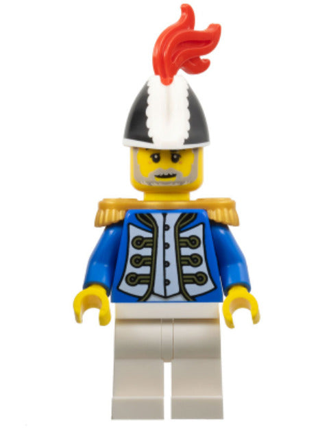 Lego Imperial Soldier IV 10320 Governor Male Red Plume Pirates IV Minifigure