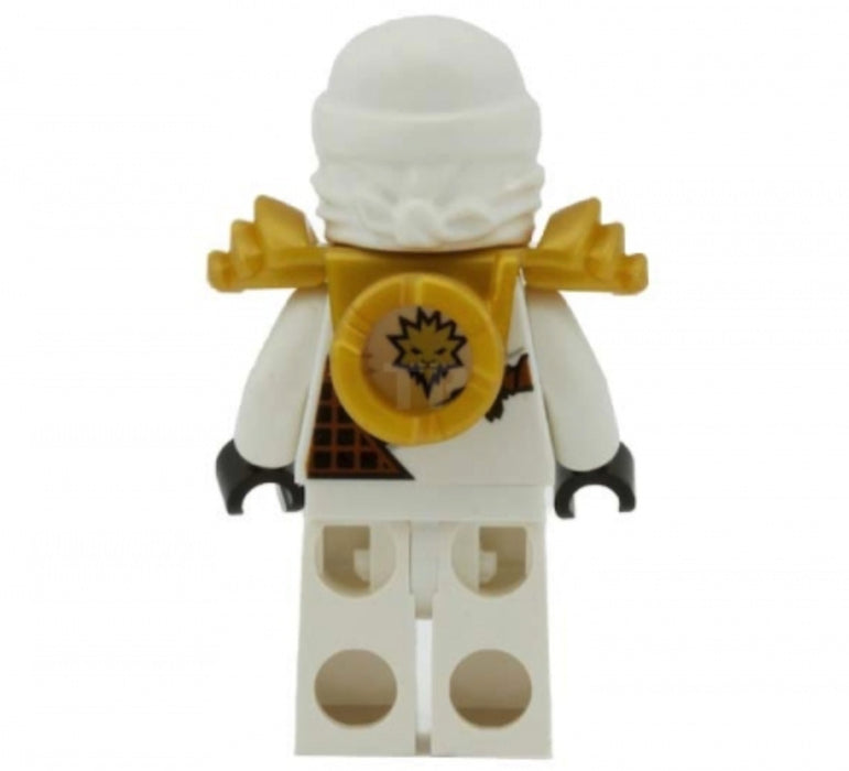 Lego Zane ZX 9445 9449 9440 with Armor Ninjago Minifigure