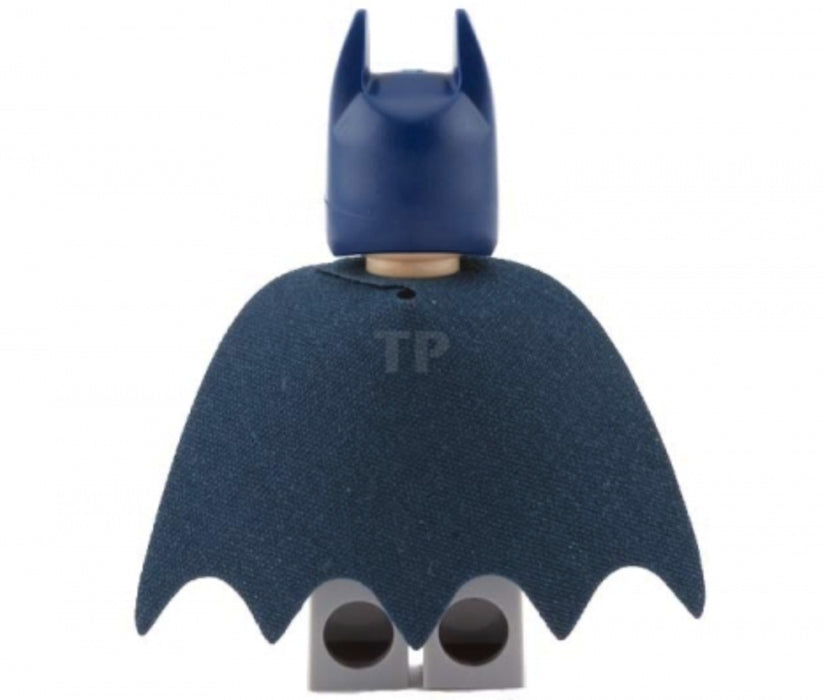 Lego Batman 6860 6857 Dark Blue Mask Cape (Type 1 Cowl) Super Heroes Minifigure