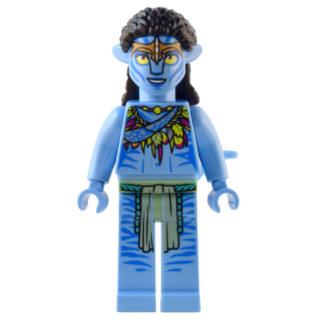 Lego Neytiri 75572 Lime and Magenta Feather Necklace Headband Avatar Minifigure
