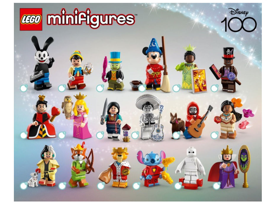 Lego Prince John 71038 Collectible Disney 100 Minifigure