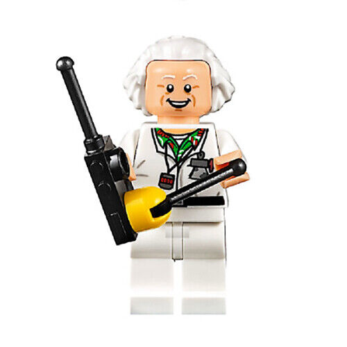 Lego Doc Brown Back to the Future Dimensions Minifigure