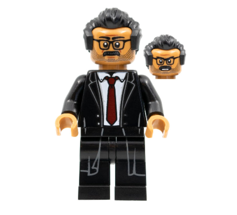 Lego Lt. James Gordon 76183 Black Hair Black Suit Super Heroes Minifigure