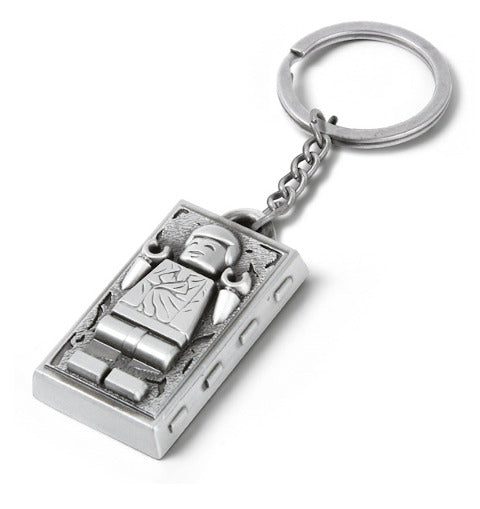 Lego Han Solo in Carbonite Key Chain (Metal) 5006363 Star Wars Episode 4/5/6