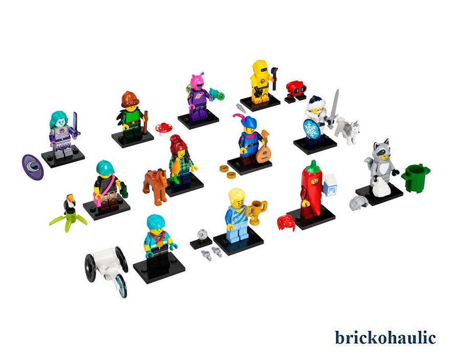 Lego Wheelchair Racer 71032 Collectible Series 22 Minifigure