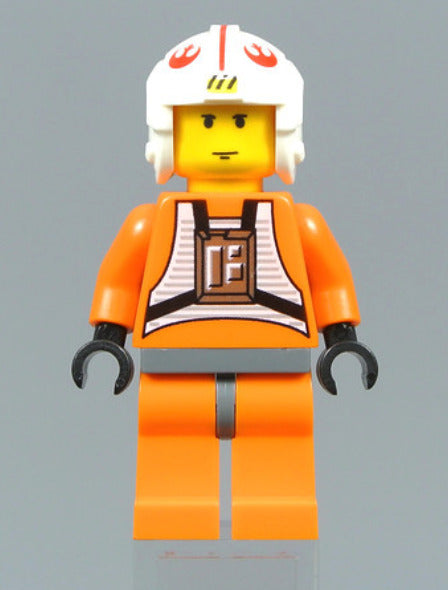 Lego Luke Skywalker 75258 Pilot, 20th Anniversary Torso Star Wars Minifigure