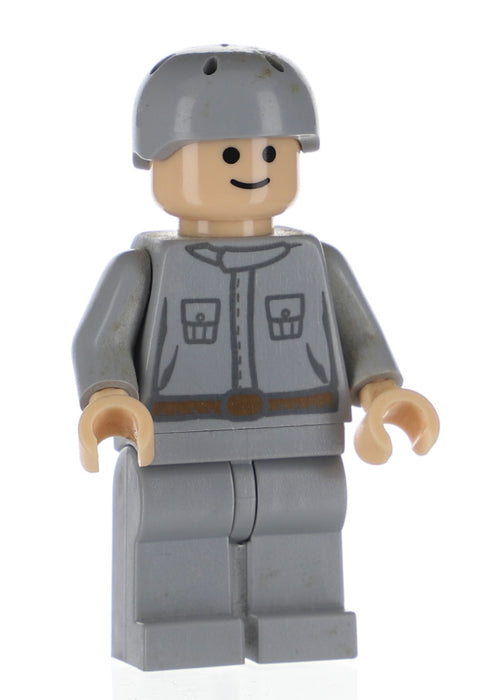 Lego Rebel Technician 6207 Light Bluish Gray Uniform Star Wars Minifigure