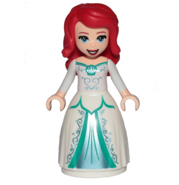 Lego Ariel 302106 White Dress The Little Mermaid Disney Princess Minifigure