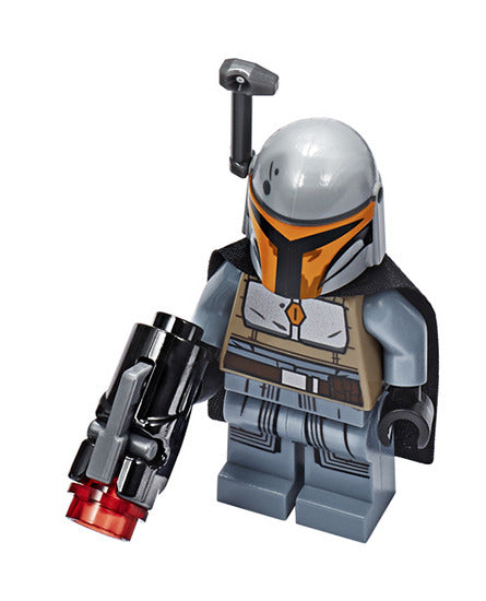 Lego Mandalorian Tribe Warrior 75267 Light Bluish Gray Star Wars Minifigure