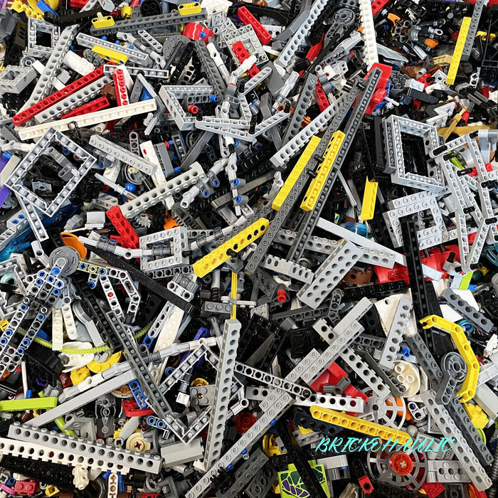 100 Lego Technic Mindstorms NXT RCX Bulk Parts Liftarms Bricks Axles Pins Lot